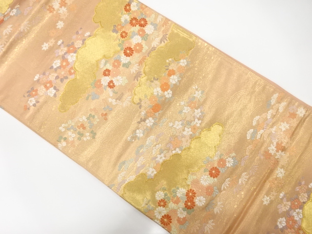 JAPANESE FUKURO OBI / WOVEN SAKURA